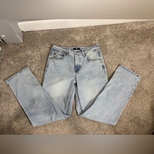 NWOT Frye Jeans 4/27 Casual Light Wash High Rise High Waisted Cotton Blend